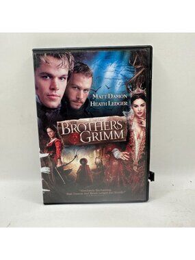 The Brothers Grimm DVD Matt Damon Heath Ledger 2005 Adventure Miramax NTSC